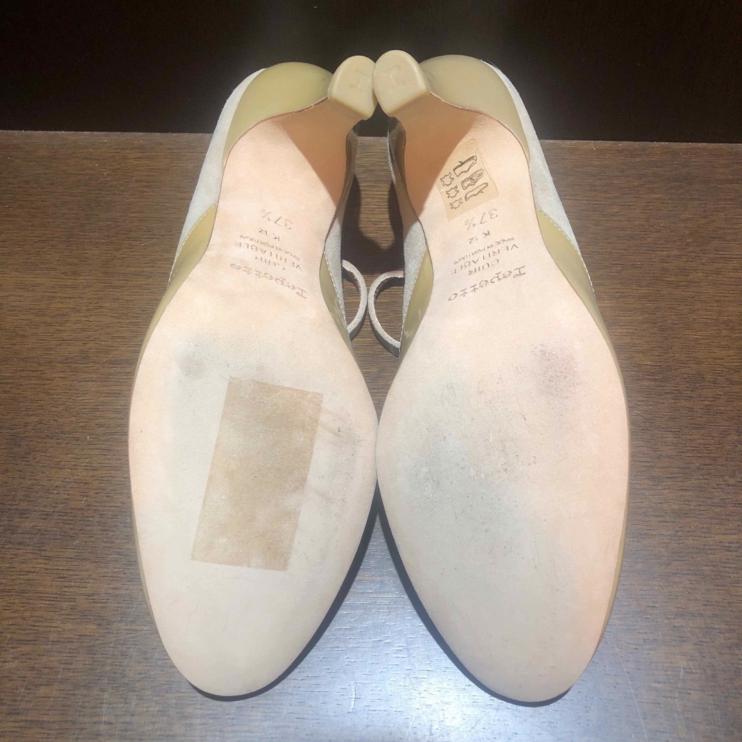 repetto(レペット)の美品☆レペット　エナメルとスエードのコンビ　ストラップパンプス　　23cm レディースの靴/シューズ(ハイヒール/パンプス)の商品写真