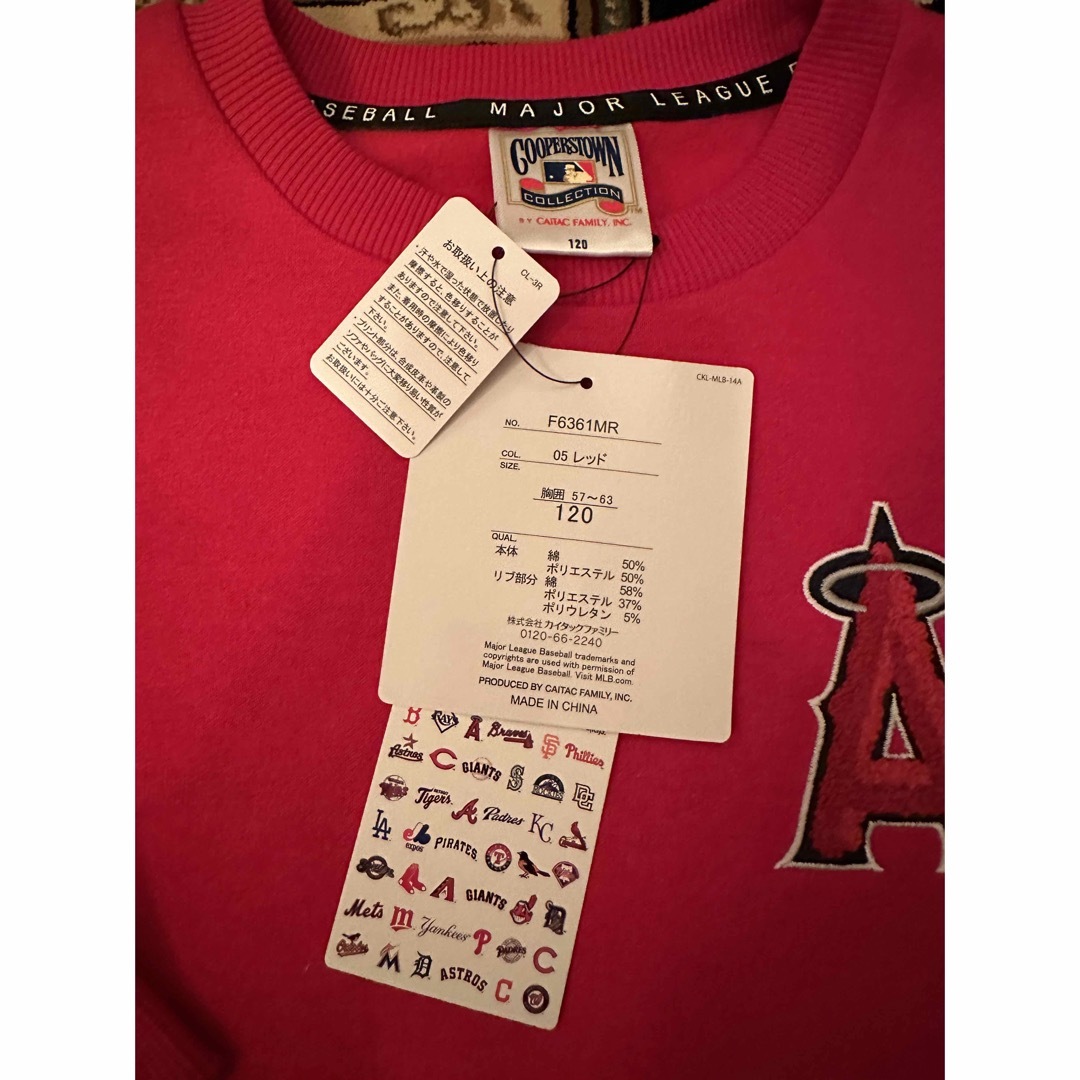 MLB - 新品未使用 MLB 大谷翔平 エンゼルス 長袖 裏起毛 トレーナー
