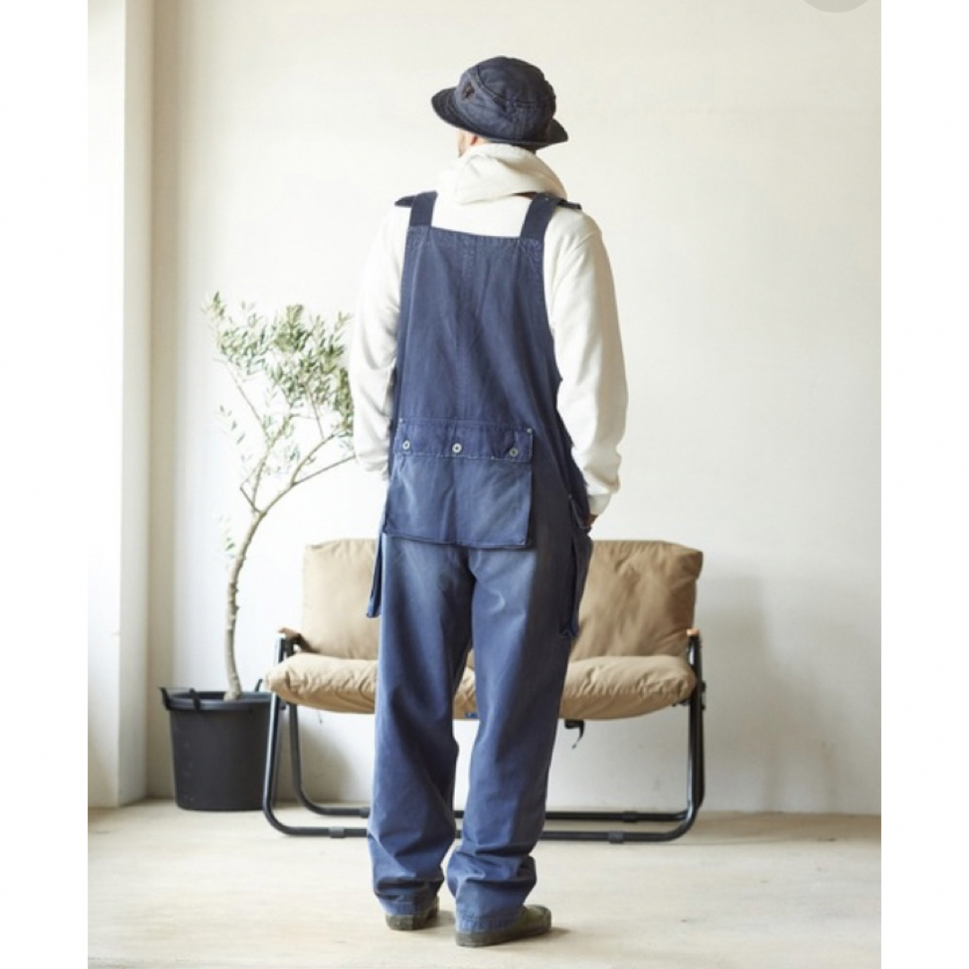 nigelcabourn LYBRO NAVAL DUNGAREE CANVAS