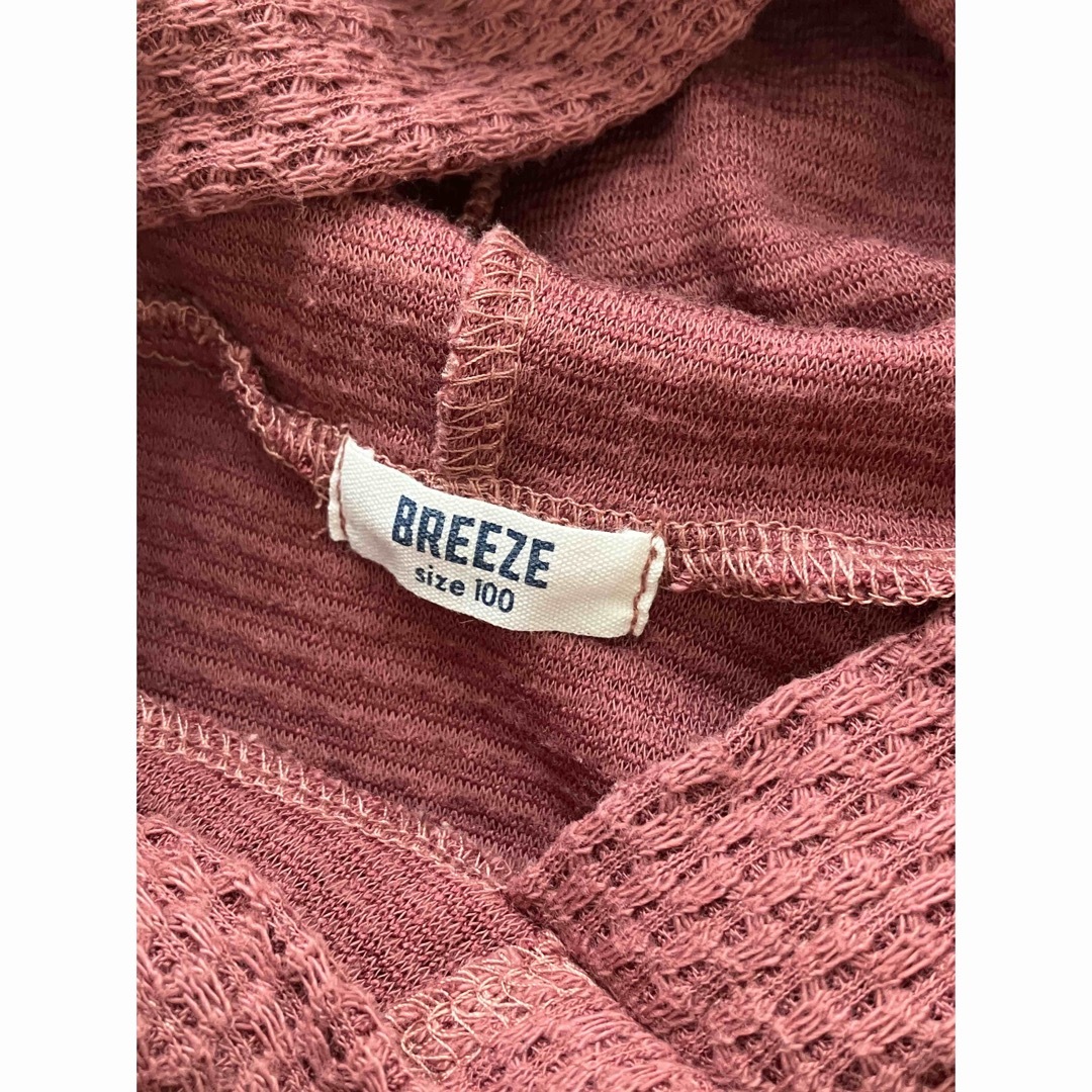 BREEZE(ブリーズ)のブリーズ　トップス　100 キッズ/ベビー/マタニティのキッズ服女の子用(90cm~)(Tシャツ/カットソー)の商品写真
