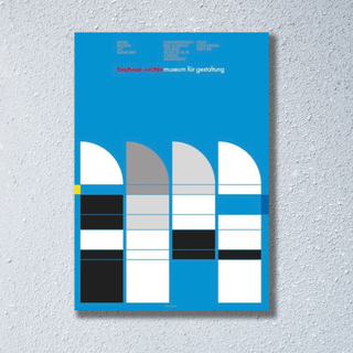 ベルリン限定 Bauhaus バウハウス アーカイブ レアなグラフィックポスター(その他)
