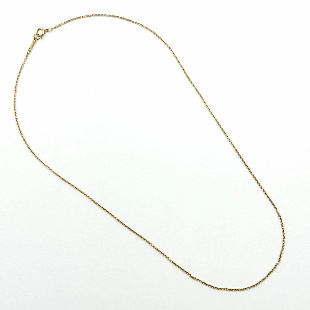 美品 ティファニー18K ゴールド チェーン ネックレス 41cm 1004L▲