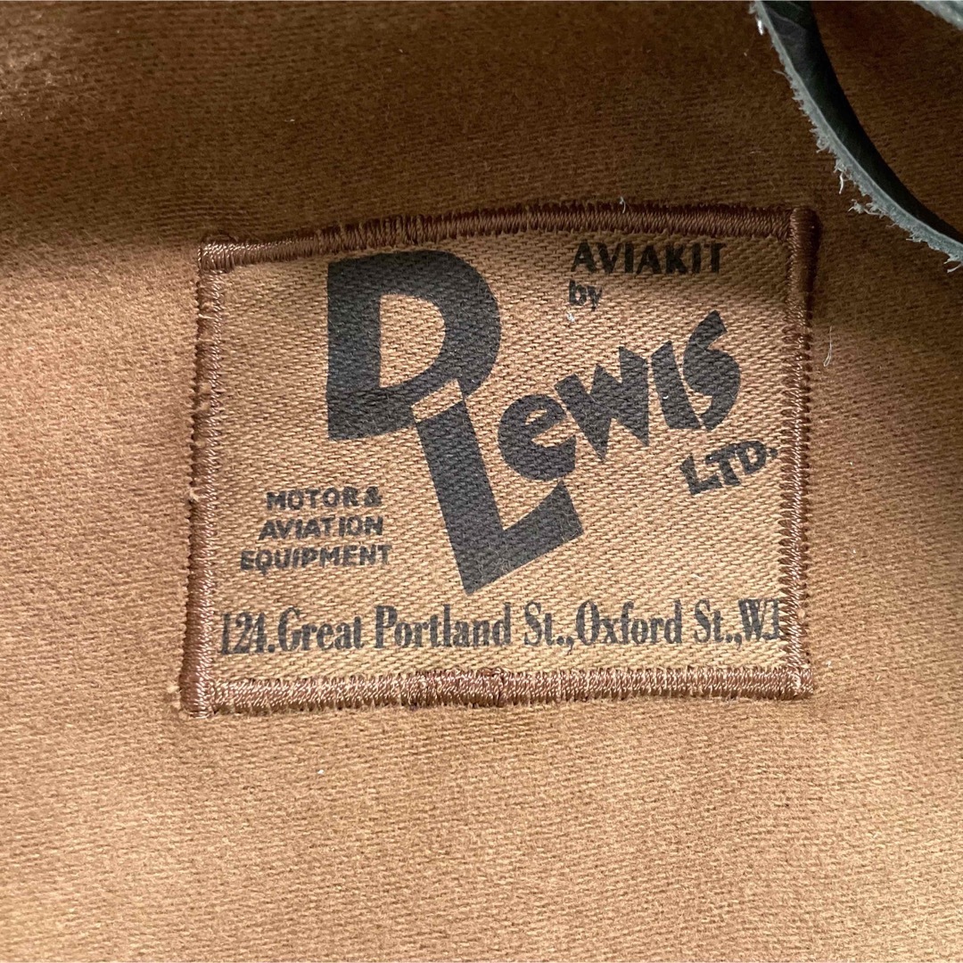 Lewis Leathers(ルイスレザー)のデッドストック☆ヴィンテージ ルイスレザー  レザーコート グリーン/L メンズのジャケット/アウター(レザージャケット)の商品写真