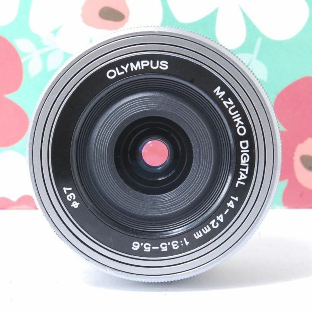 OLYMPUS - ❤電動ズーム❤️オリンパス 14-42mm EZ❤パンケーキレンズ