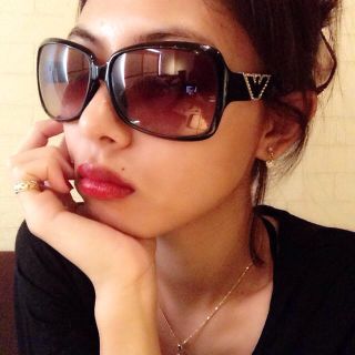 ジョルジオアルマーニ(GIORGIO ARMANI)の♡アルマーニスワロスキーサングラス♡(サングラス/メガネ)