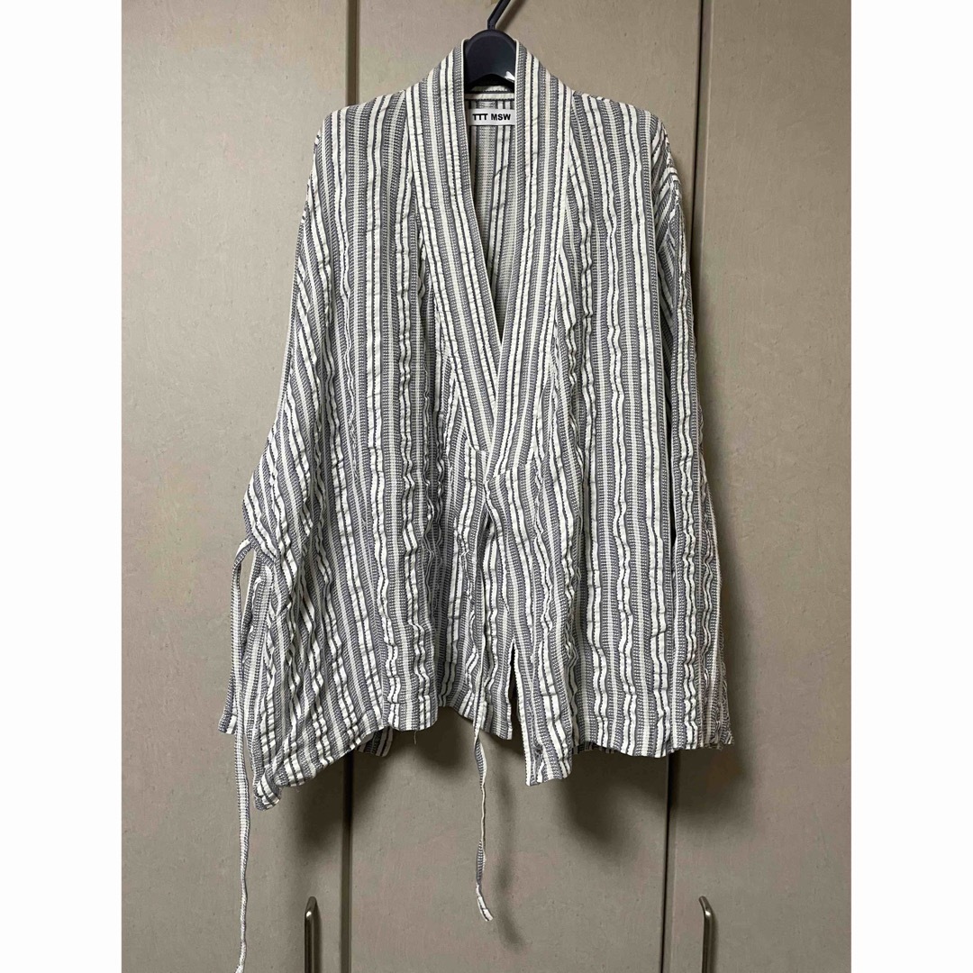 TTT_MSW(ティー)の22SS TTT_MSW Kimono Stripe Shirt メンズのトップス(シャツ)の商品写真