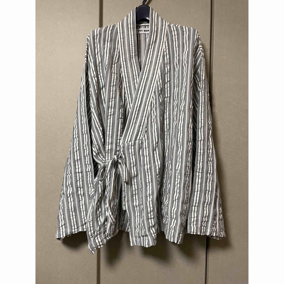 TTT_MSW(ティー)の22SS TTT_MSW Kimono Stripe Shirt メンズのトップス(シャツ)の商品写真