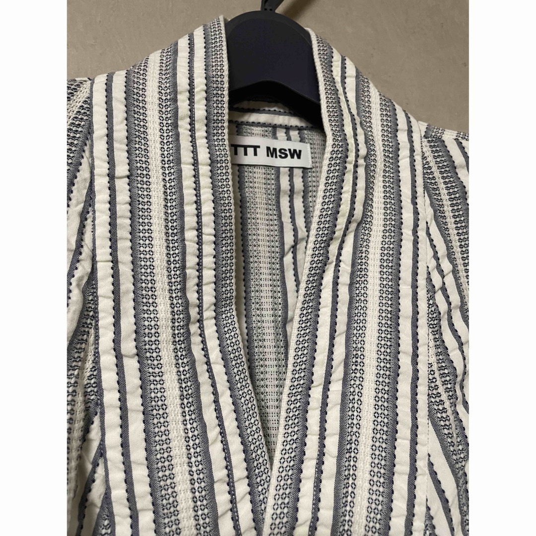TTT_MSW - 22SS TTT_MSW Kimono Stripe Shirtの通販 by REN｜ティー