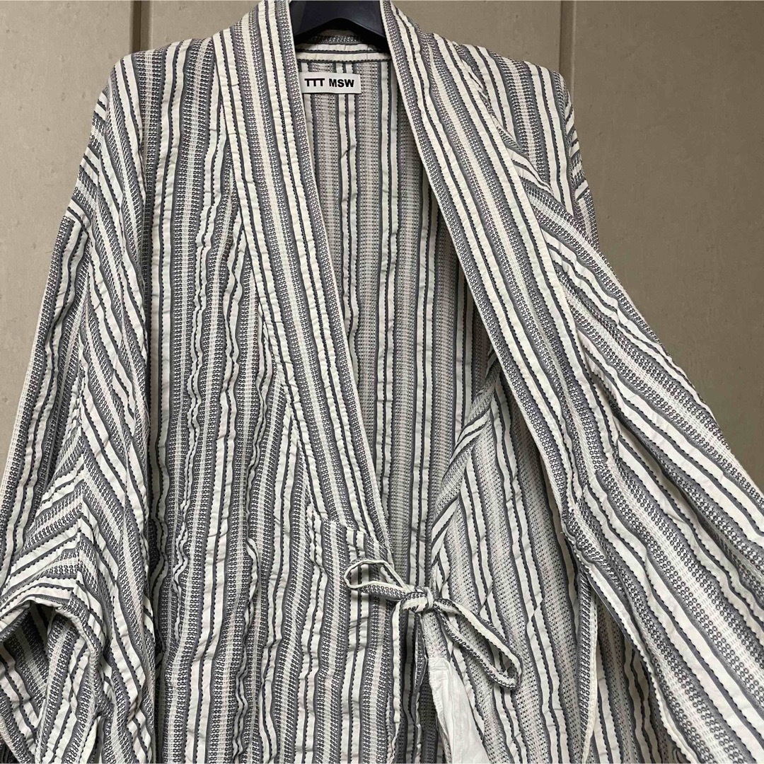 TTT_MSW(ティー)の22SS TTT_MSW Kimono Stripe Shirt メンズのトップス(シャツ)の商品写真