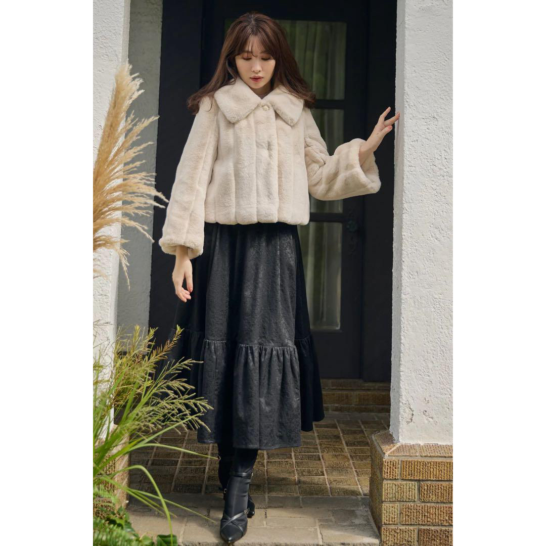 herliptowinter love faux fur coat herlipto