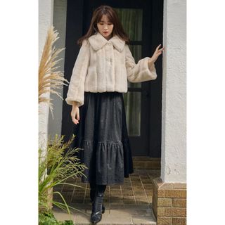 ハーリップトゥ(Her lip to)のwinter love faux fur coat herlipto(毛皮/ファーコート)