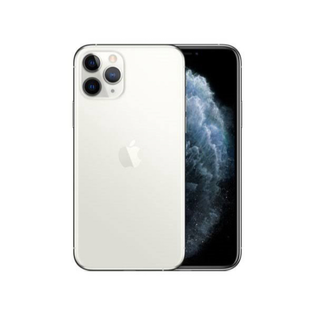 iPhone 11 Pro シルバー 64 GB 箱付き　イヤホン付き