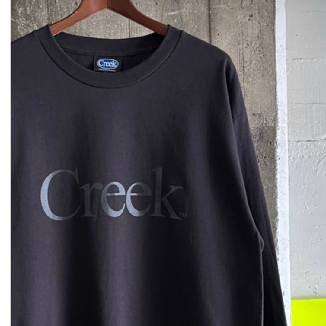 Creek Angler's Device L/S Logo Tee XL 黒eve