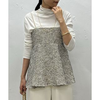 Loungedress☆新品未使用タグ付き　ラッフルビスチェ　ブラック