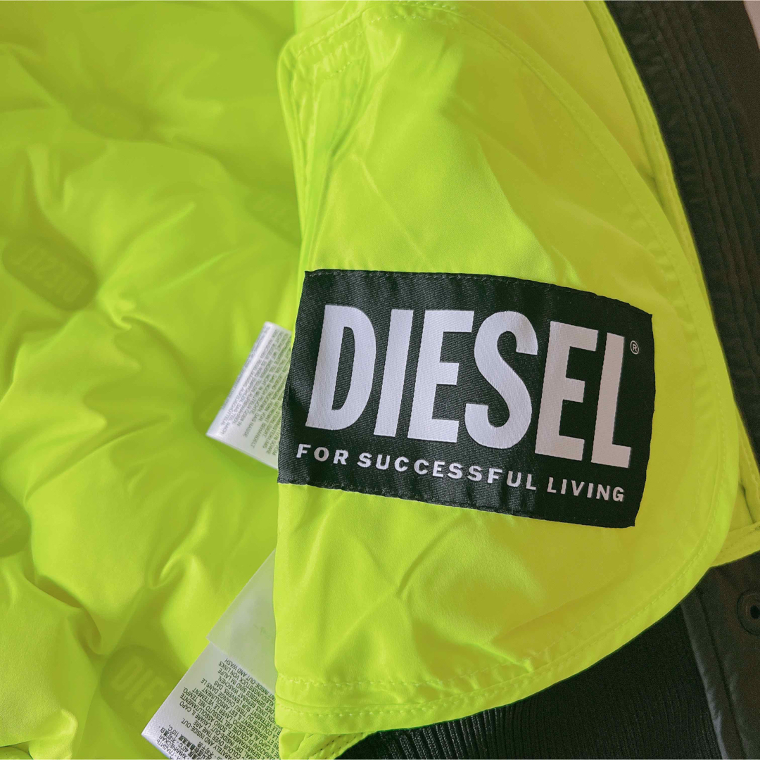 ディーゼル DIESEL ウィンタージャケット ロゴ ダウンボンバージャケット