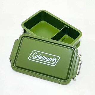コールマン(Coleman)の新品　コールマン　アウトドア　工具箱風　弁当箱 ランチボックス　オリーブカーキ色(弁当用品)