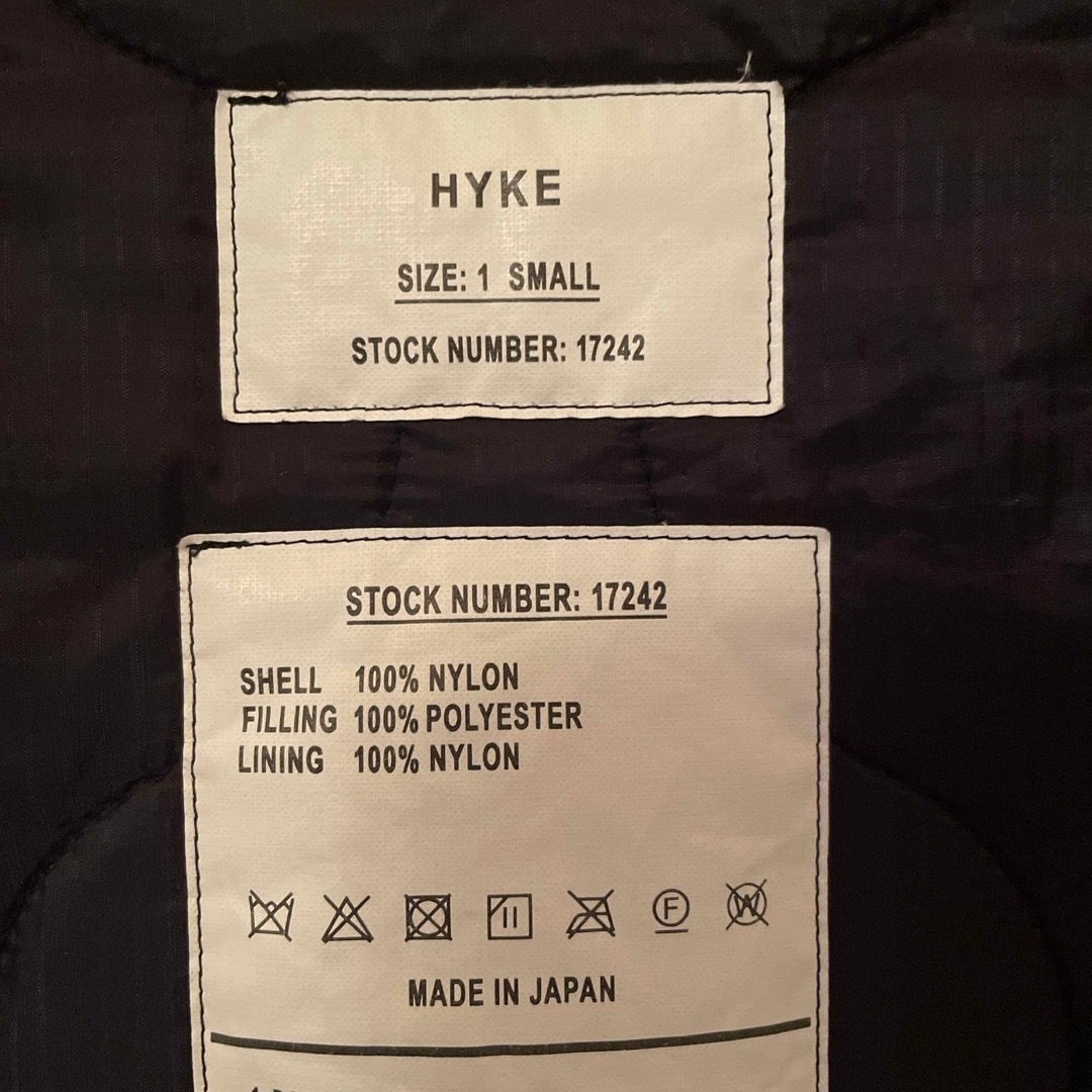 HYKE - 2020FW HYKE キルティングライナーコート サイズ1の通販 by