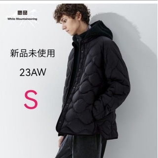 ユニクロ(UNIQLO)の新品 ユニクロWM 23AW リサイクルハイブリッドダウンジャケット ブラックS(ダウンジャケット)