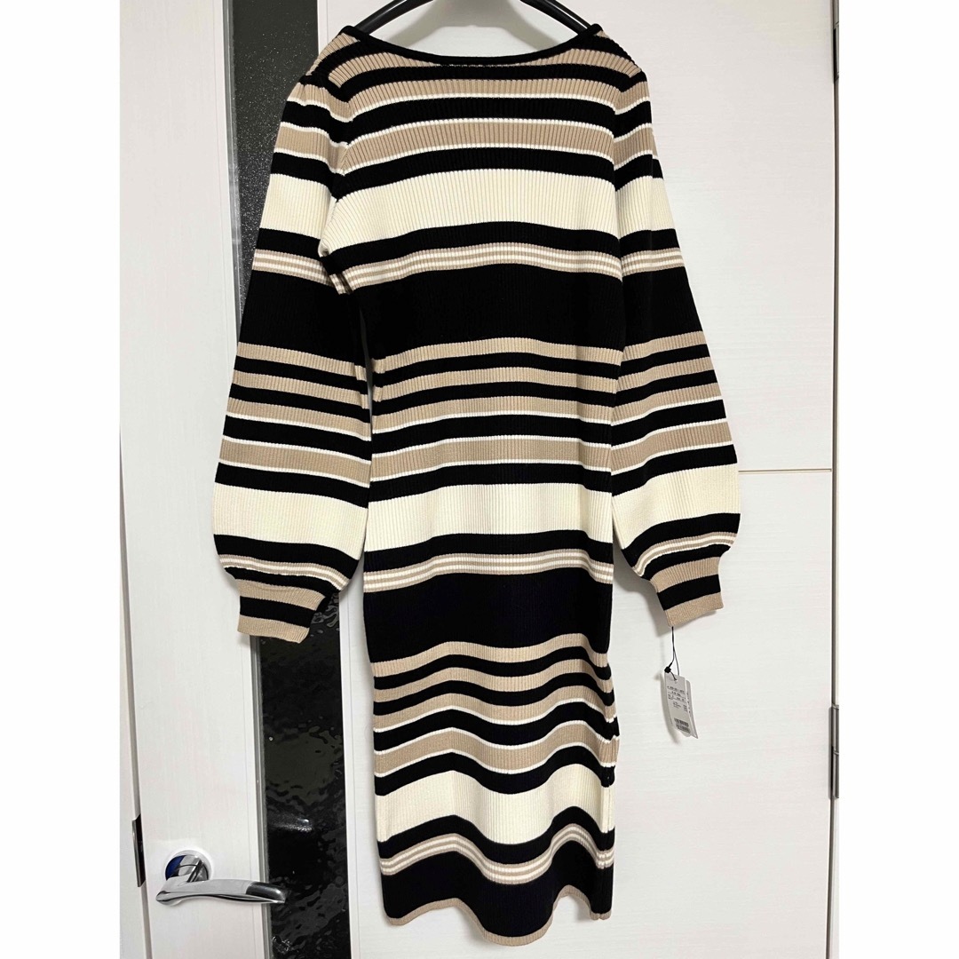MIIA - 処分価格!新品☆ミーア マルチ ボーダー ニット ロング
