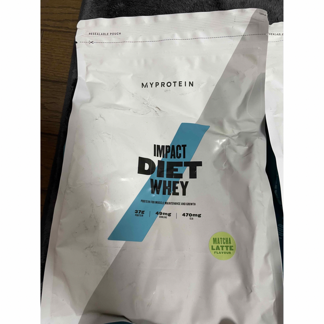 MYPROTEIN(マイプロテイン)のマイプロテイン ダイエットホエイ(抹茶ラテ)1kg×2袋 食品/飲料/酒の健康食品(プロテイン)の商品写真