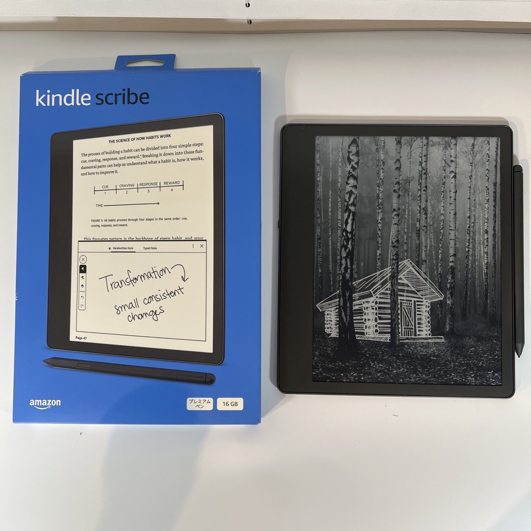 Amazon(アマゾン)のKindle scribe 16G スマホ/家電/カメラのPC/タブレット(電子ブックリーダー)の商品写真