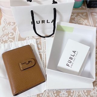 フルラ(Furla)の新品未使用☆ FURLA フルラ　折り財布　二つ折り財布　ブラウン(財布)