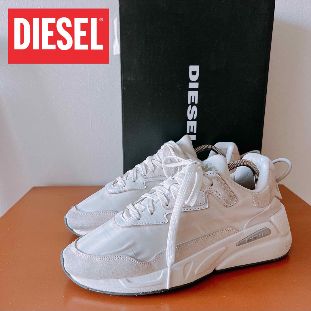 DIESEL - ディーゼル DIESEL レディース MIXマテリアル 厚底ダッド
