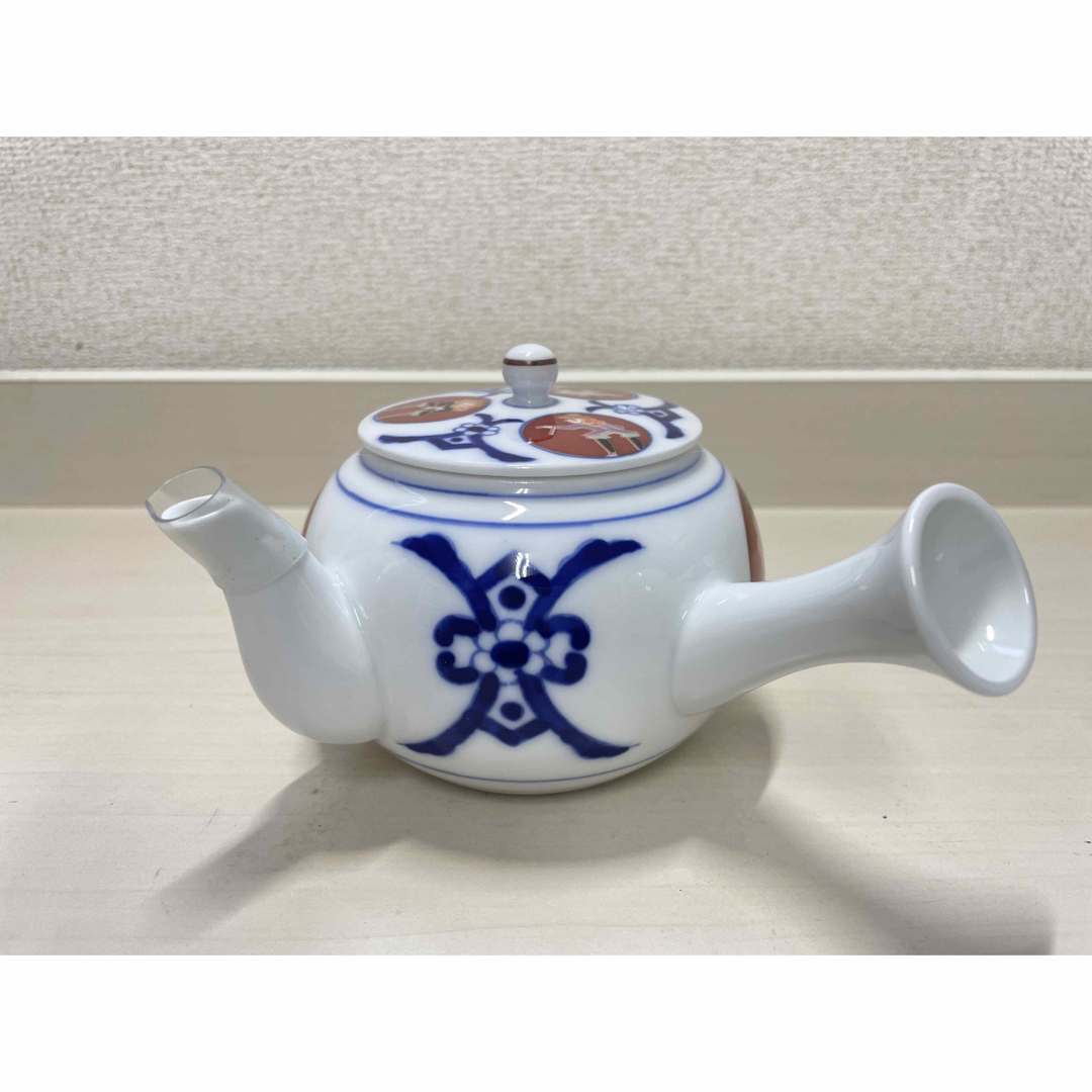 【希少　美品】深川製磁　異人絵　茶器セット　湯呑み5客