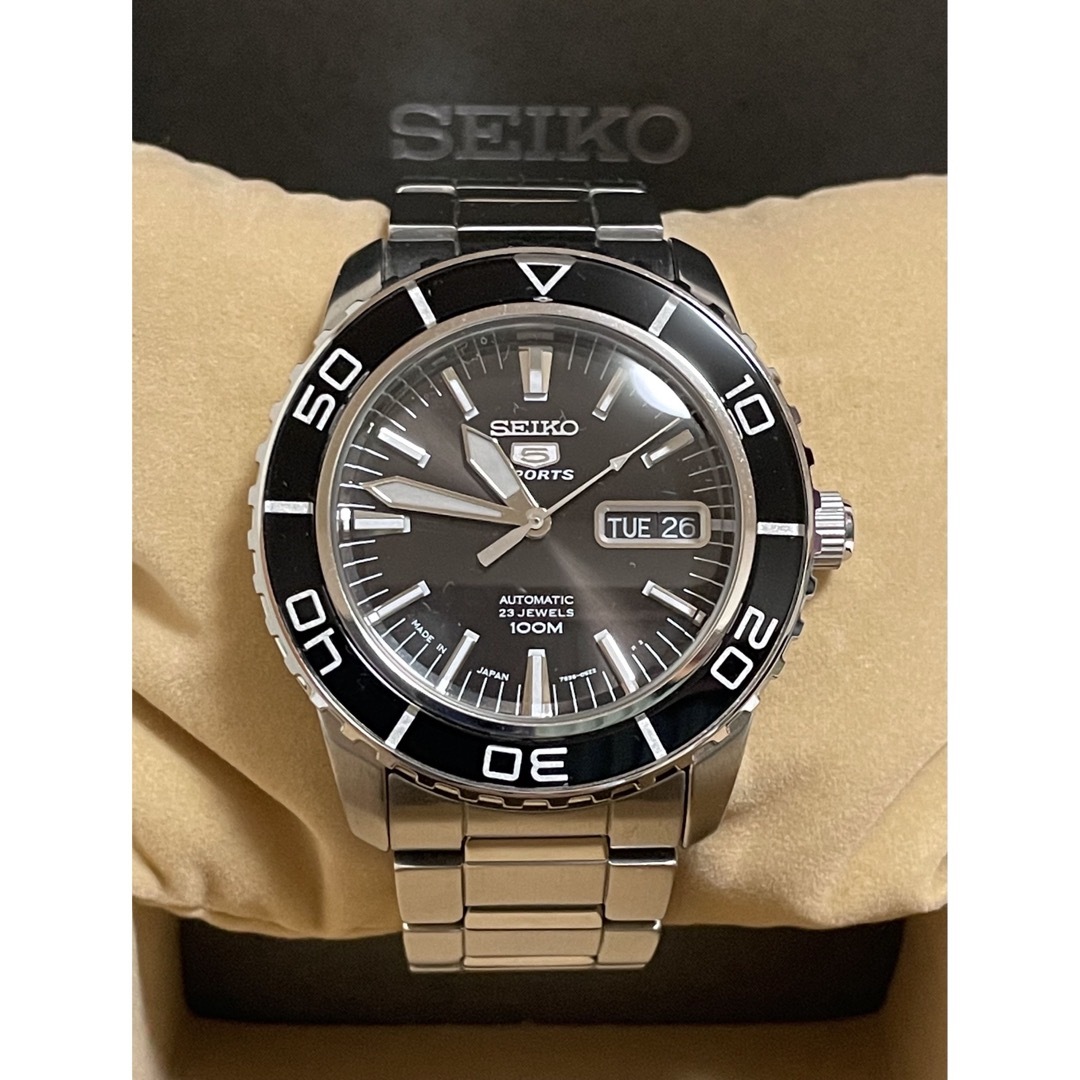 SEIKO(セイコー)のセイコー 5スポーツ 自動巻き 7S36-04N0 （美品） メンズの時計(腕時計(アナログ))の商品写真