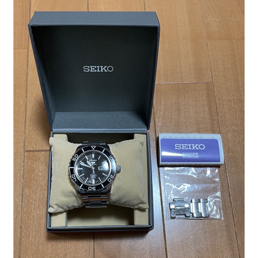 SEIKO(セイコー)のセイコー 5スポーツ 自動巻き 7S36-04N0 （美品） メンズの時計(腕時計(アナログ))の商品写真