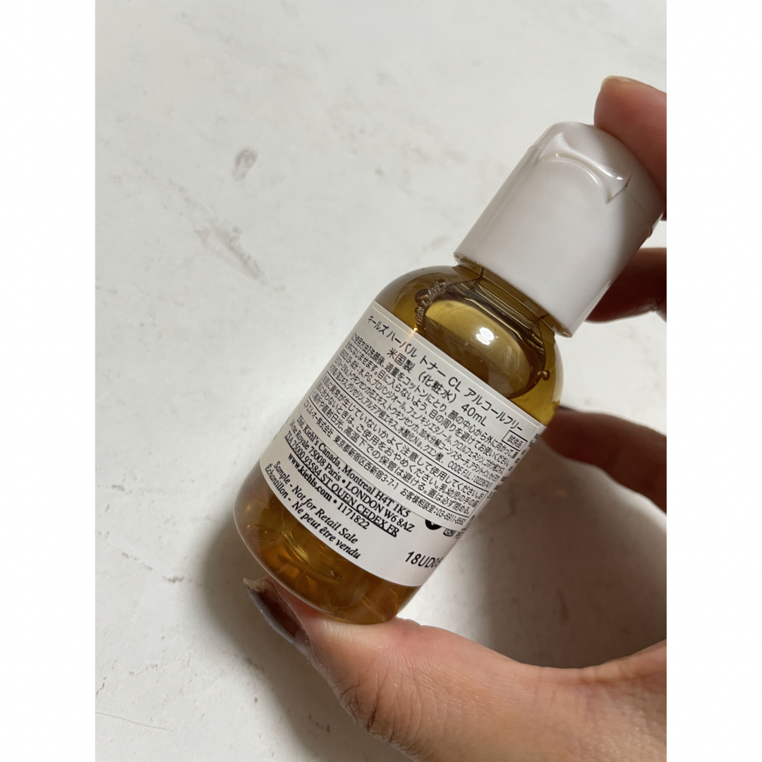 Kiehl's(キールズ)の【未使用品】キールズ　化粧水40ml　クリーム6.8g サンプルトライアルセット コスメ/美容のキット/セット(サンプル/トライアルキット)の商品写真