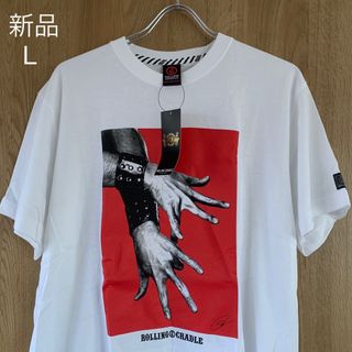 ローリングクレイドル(ROLLING CRADLE)の新品）中邑真輔 ロリクレ Tシャツ Lサイズ WWE 新日本プロレス(Tシャツ/カットソー(半袖/袖なし))