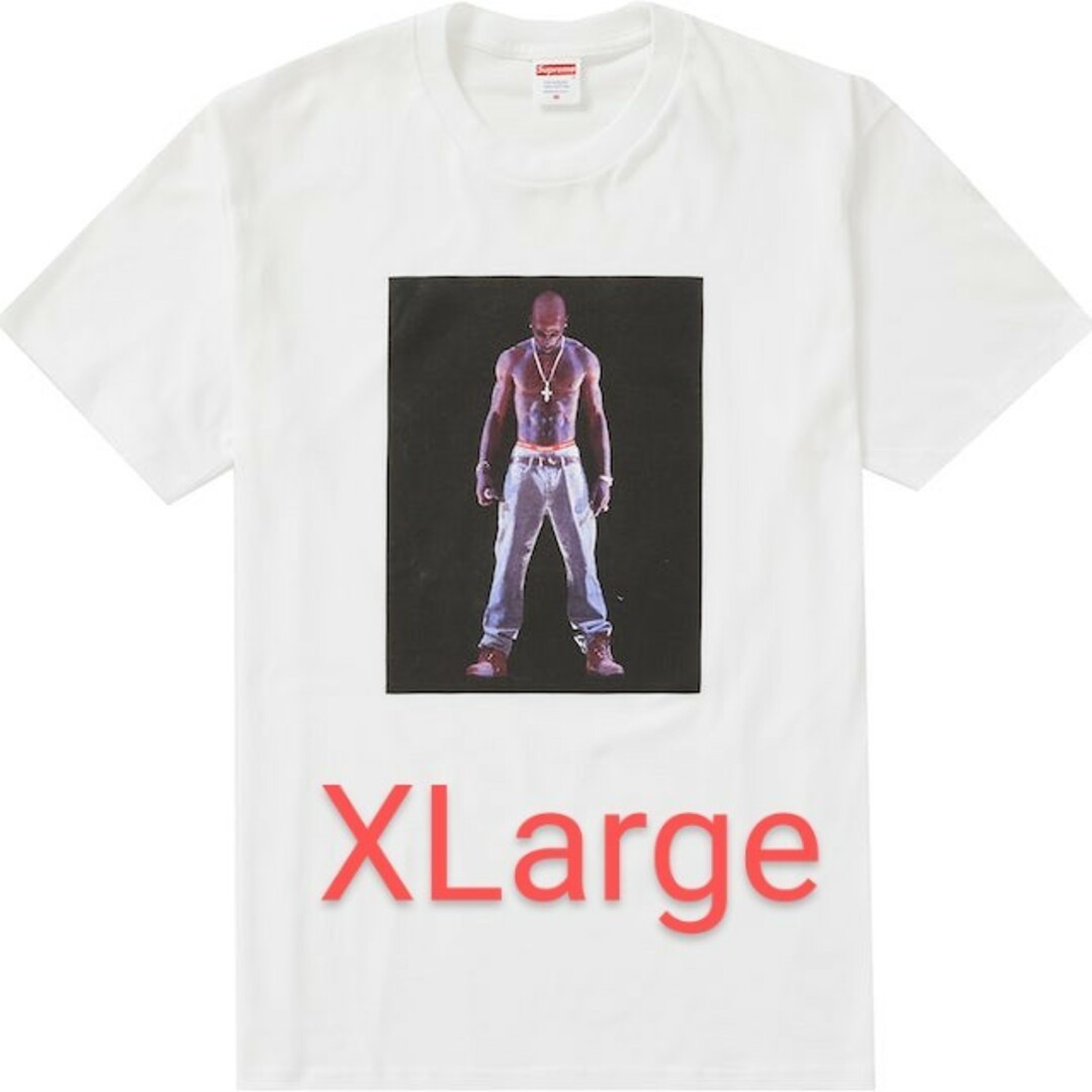 Supreme Tupac Hologram teeメンズ