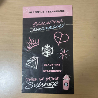BLACK PINK  スタバ　ステッカー(K-POP/アジア)