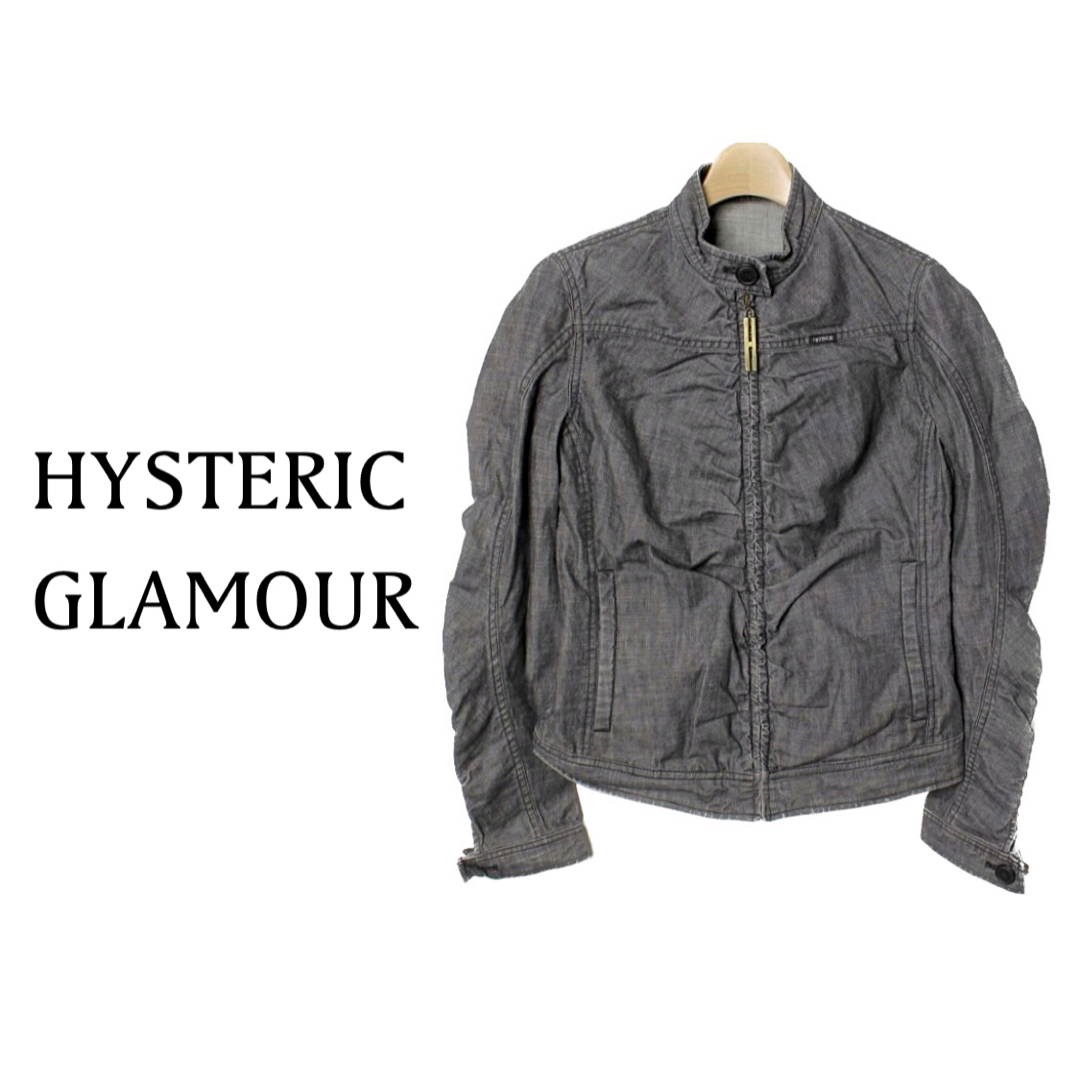 HYSTERIC GLAMOUR - ヒステリックグラマー【美品】シャーリング デニム