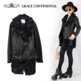 グレースコンチネンタル(GRACE CONTINENTAL)の期間限定お値下げ★GRACE CONTINENTAL/3WAYライダース(ライダースジャケット)