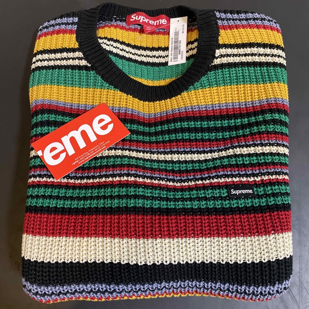 Supreme   Supreme Small Box Ribbed Sweaterの通販 by 評価0は