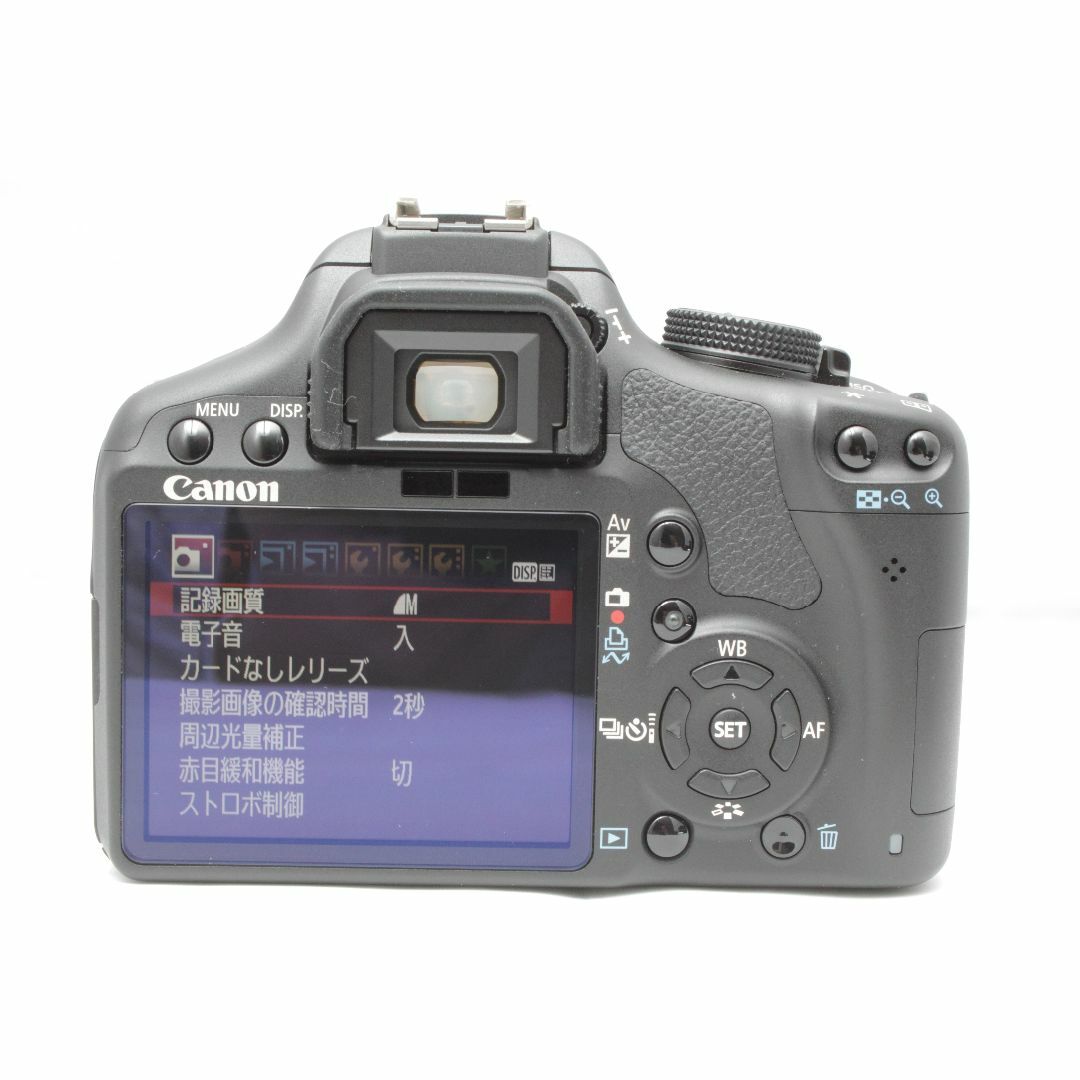 純正ケース付き！Canon EOS KISS X3 標準ズームレンズキット 4