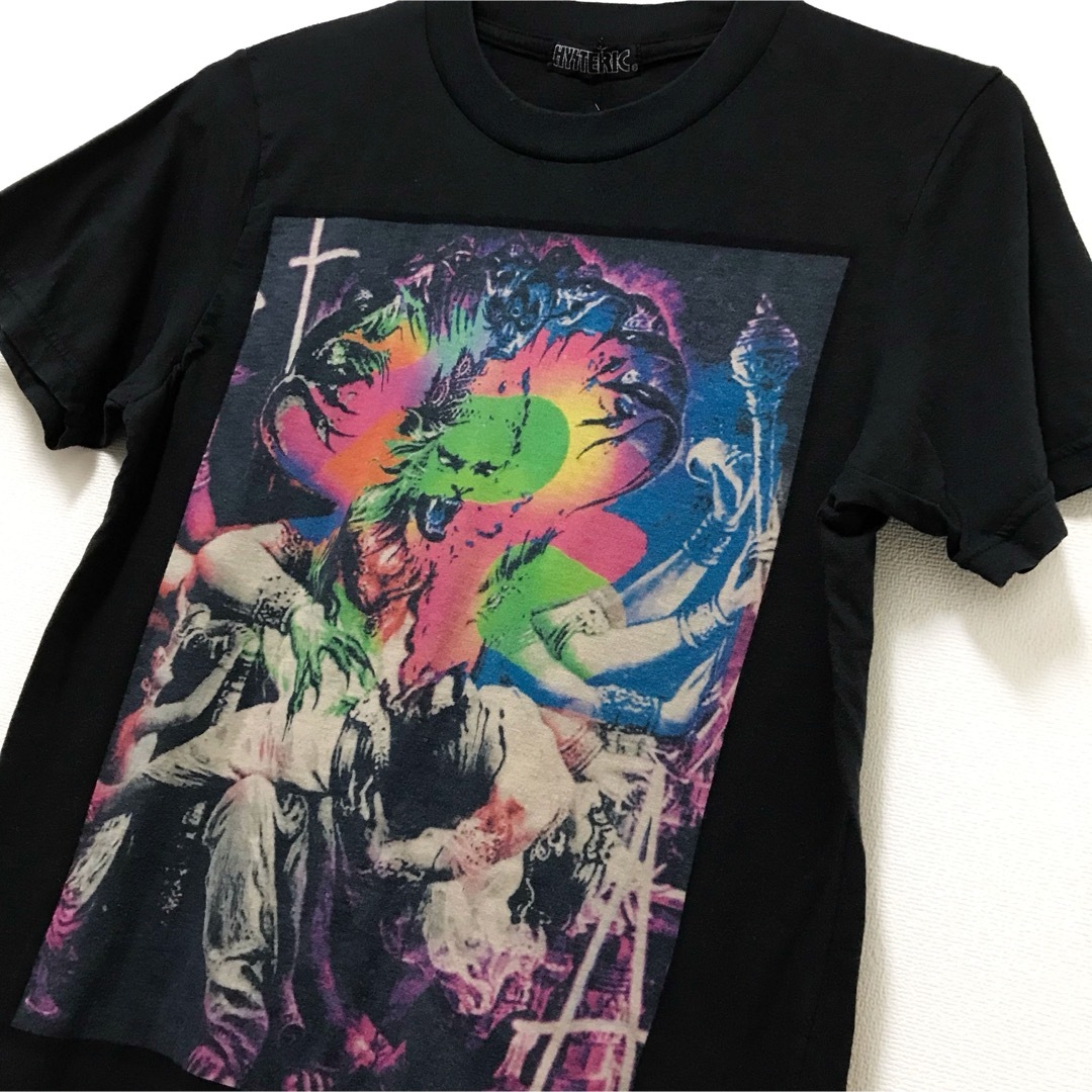 HYSTERIC GLAMOUR(ヒステリックグラマー)のヒステリックグラマー【新品、タグ付き】希少》デビル プリント 半袖 カットソー レディースのトップス(Tシャツ(半袖/袖なし))の商品写真