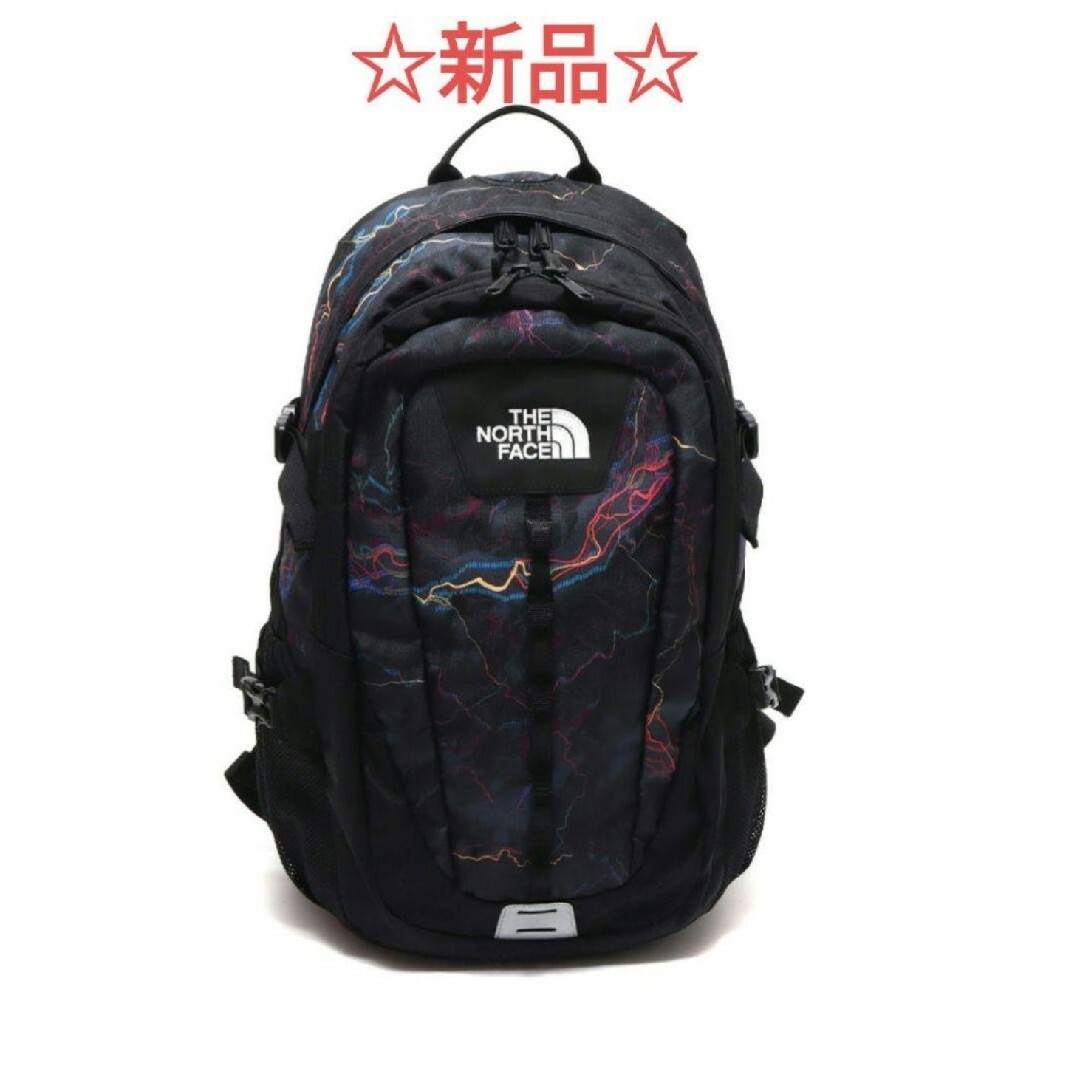 新品☆ザ ノースフェイス☆ブラックトレイル☆グロープリント☆リュック☆27Lのサムネイル