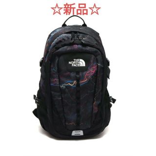 ザノースフェイス(THE NORTH FACE)の新品☆ザ ノースフェイス☆ブラックトレイル☆グロープリント☆リュック☆27L(バッグパック/リュック)