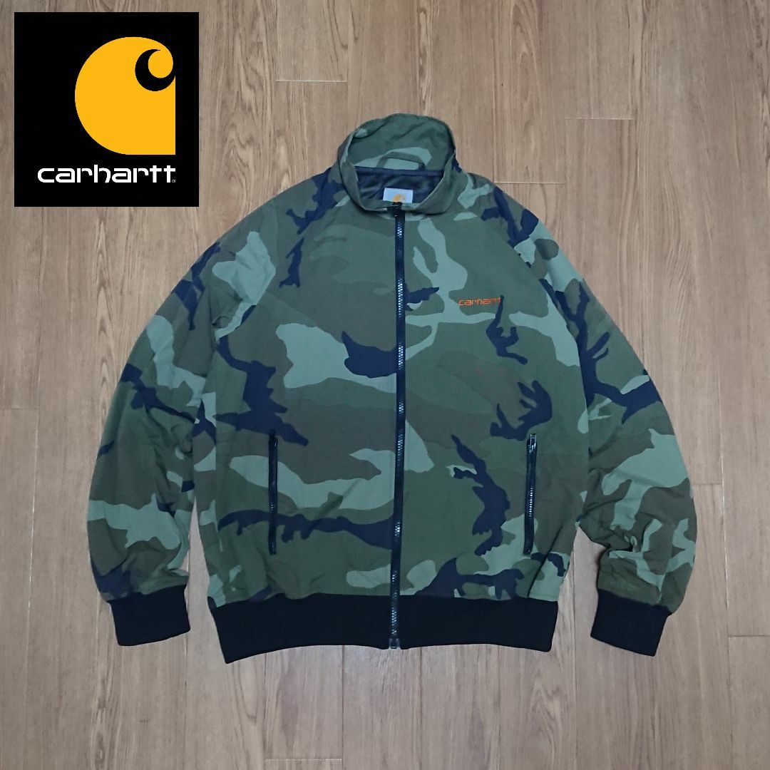 carhartt カーハート 迷彩 ナイロン パーカー ジャケット メンズ S