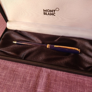 モンブラン(MONTBLANC)のモンブラン ボールペン  ジェネレーション ブルー×ゴールド ネイビー(ペン/マーカー)