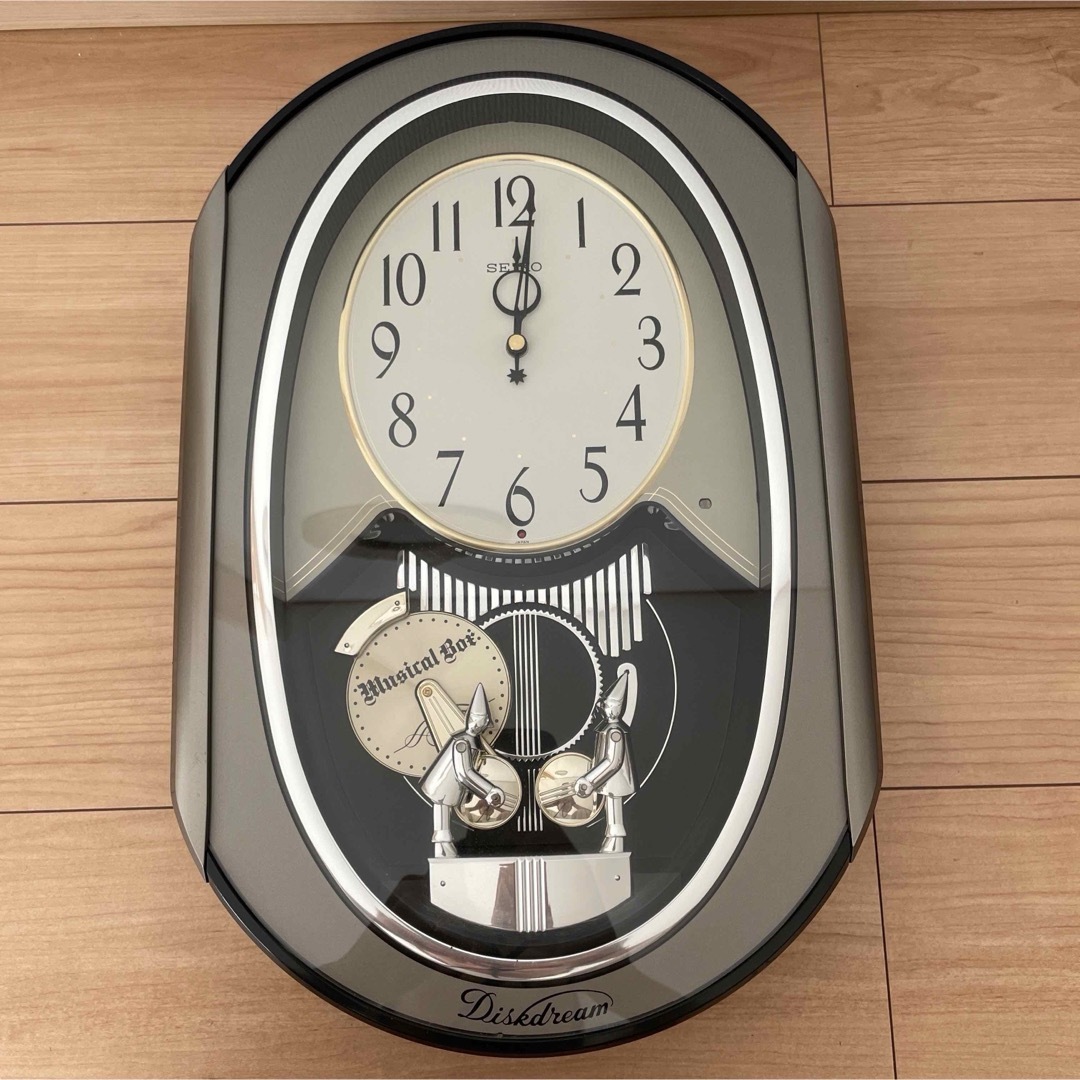 SEIKO - SEIKO からくり時計 Diskdream RE528S 掛時計 柱時計の通販 by