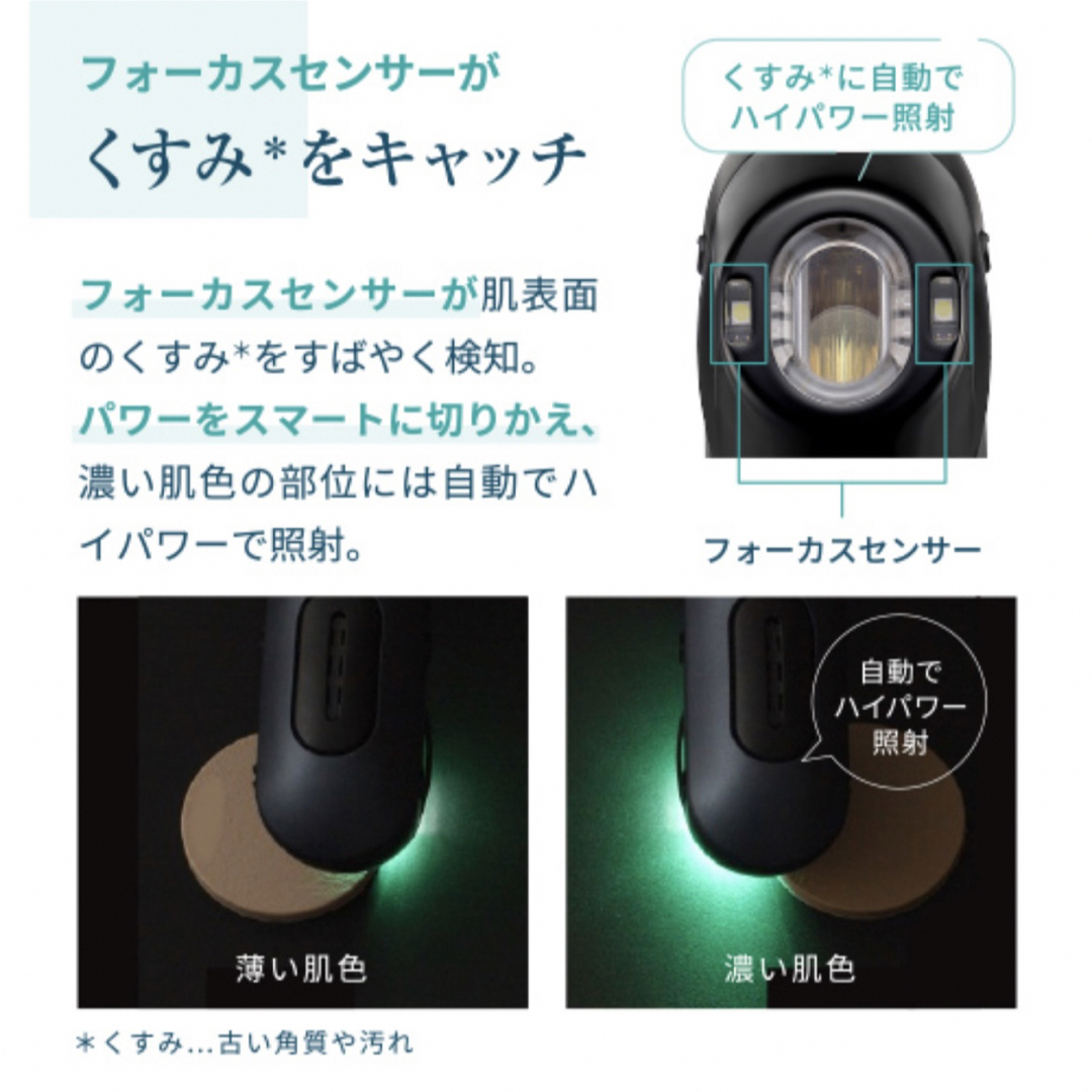 YA-MAN(ヤーマン)の【新品未使用】 ヤーマン 光美顔器 IPL LED ブルーグリーンショット コスメ/美容のボディケア(脱毛/除毛剤)の商品写真