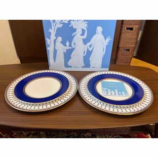 ウェッジウッド(WEDGWOOD)のルネッサンスゴールド　プレート4枚(食器)