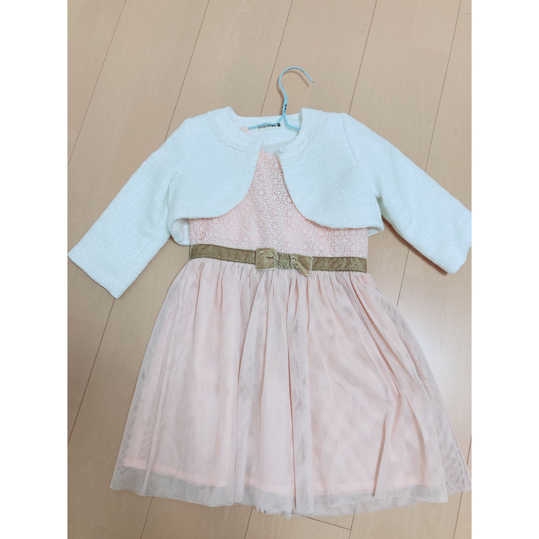 ブランシェス　フォーマルワンピースセット キッズ/ベビー/マタニティのキッズ服女の子用(90cm~)(ドレス/フォーマル)の商品写真