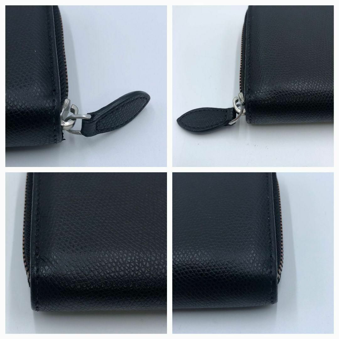 美品 】 エンポリオアルマーニ ラウンドジップ 長財布 イーグルロゴ
