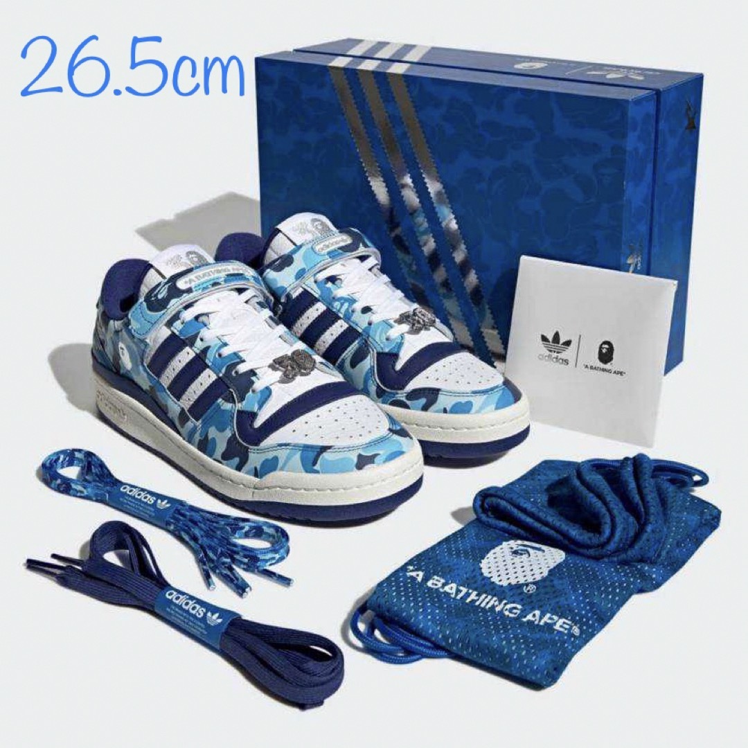 BAPE × adidas Forum 84 Low