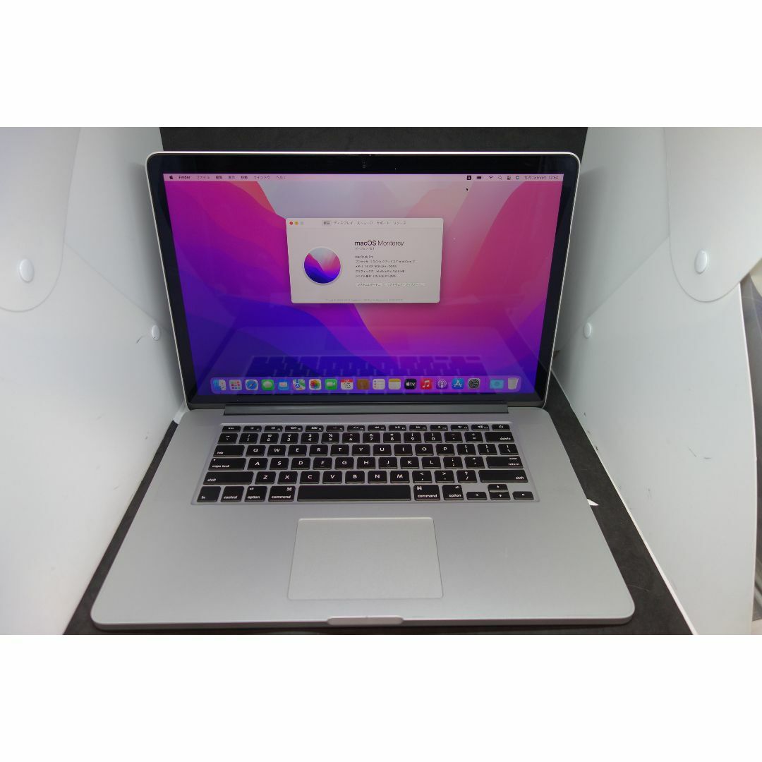 Apple(アップル)の678）MacBook Pro2015 15インチ　/i7/16GB/512GB スマホ/家電/カメラのPC/タブレット(ノートPC)の商品写真
